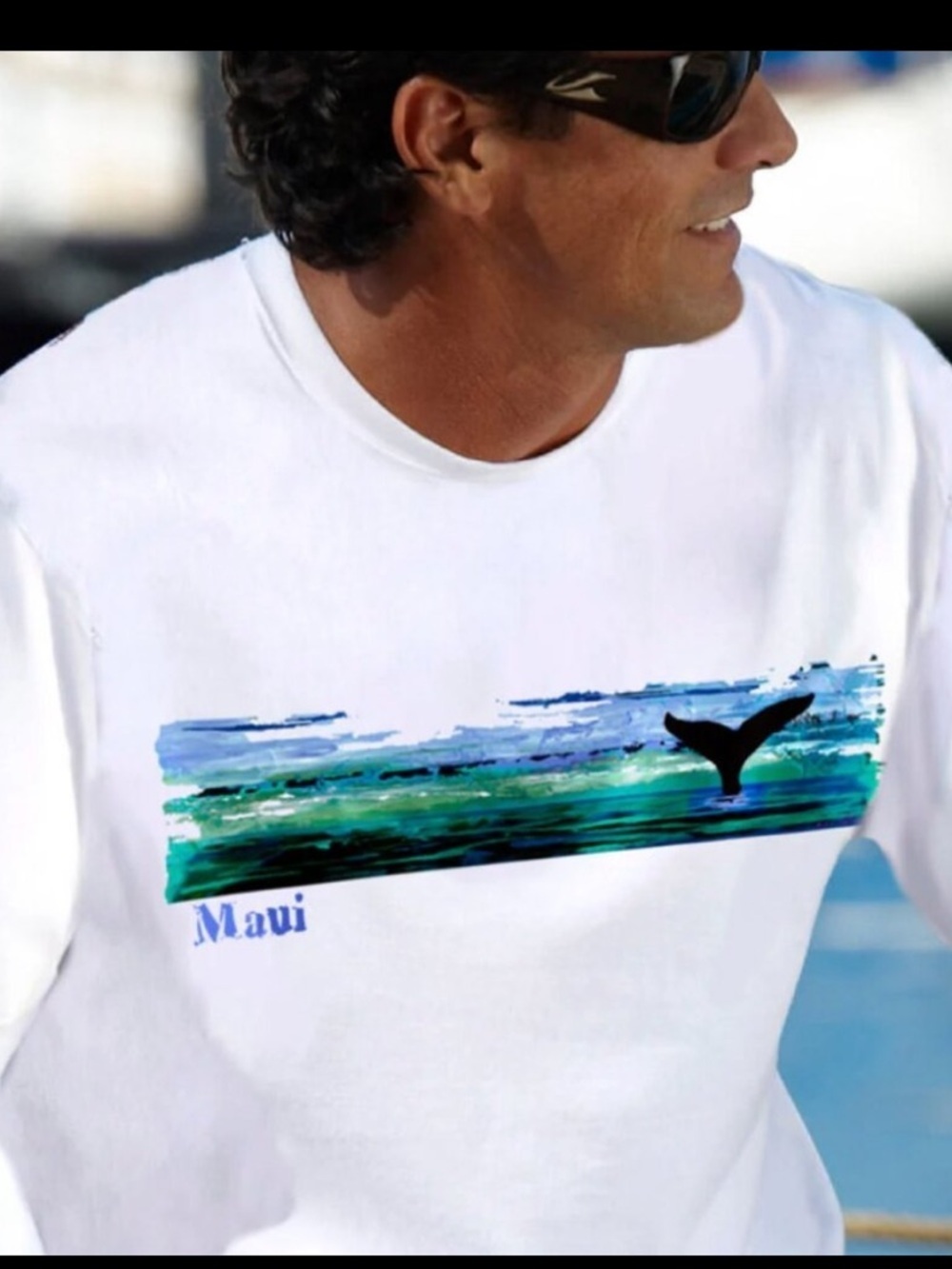 Crazy Shirt Maui Whale tail Shirt